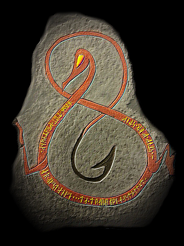 Lindorm Artwork - Ancient Nordic Symbol